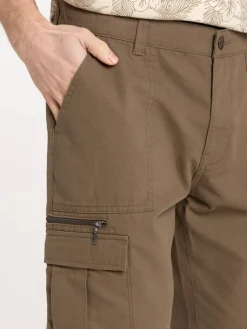 Bermuda cargo coloris earth homme