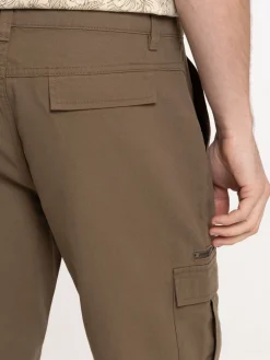 Bermuda cargo coloris earth homme