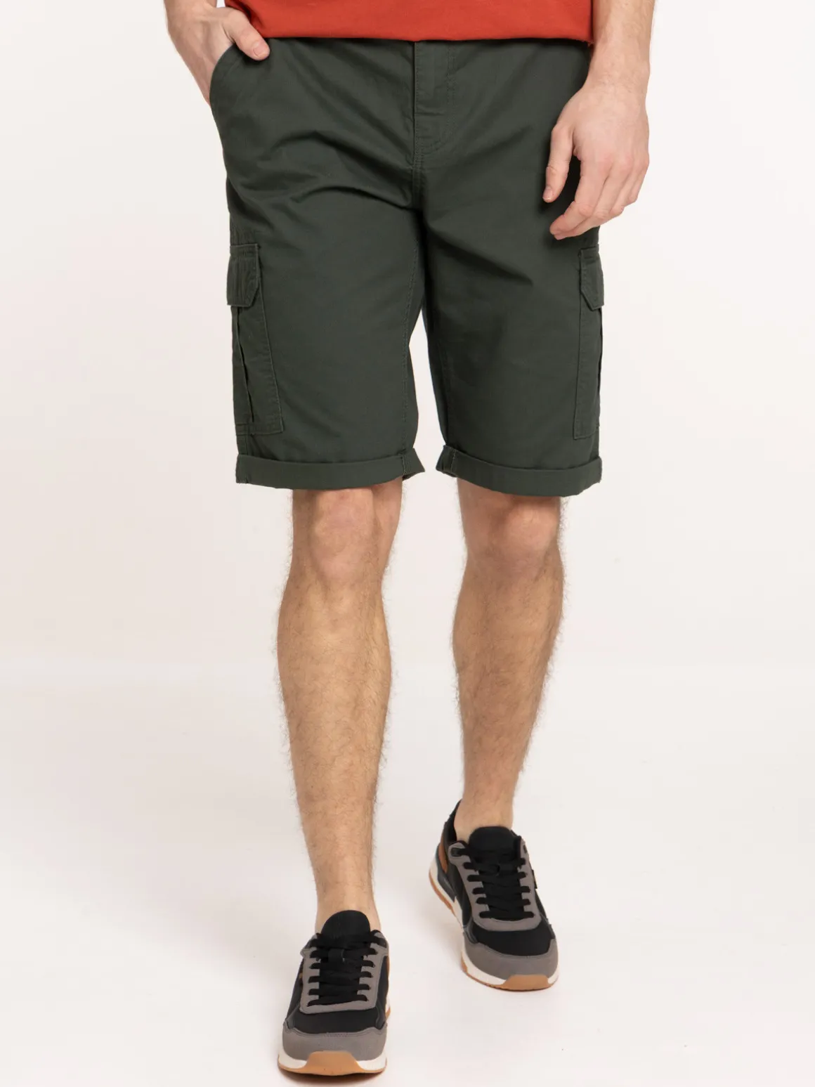 Bermuda cargo multipoche homme