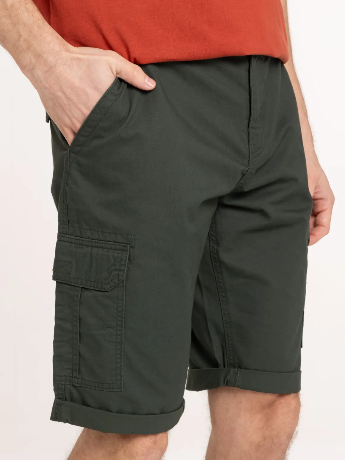 Bermuda cargo multipoche homme