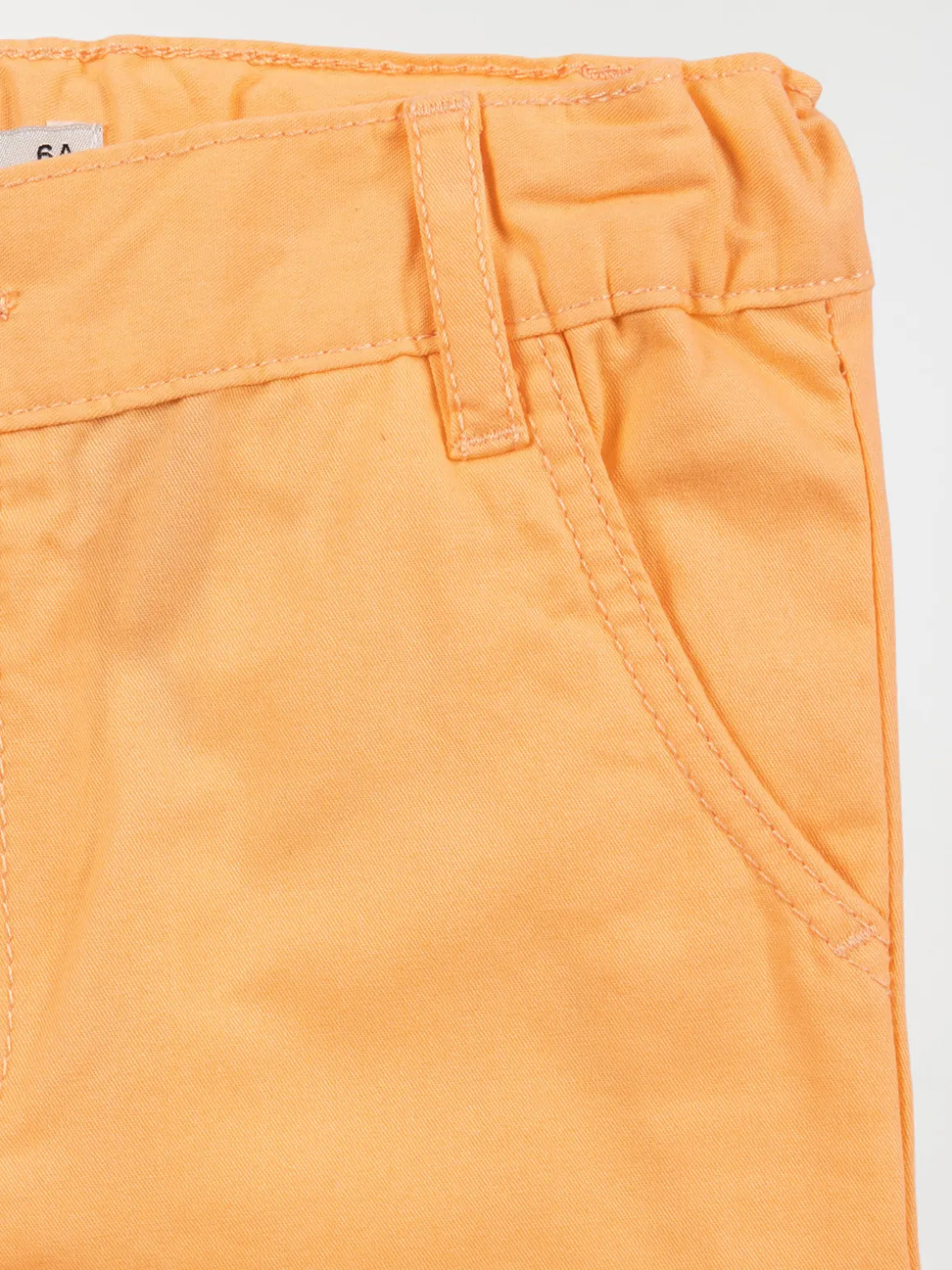 Bermuda chino corail garçon (3-8A)