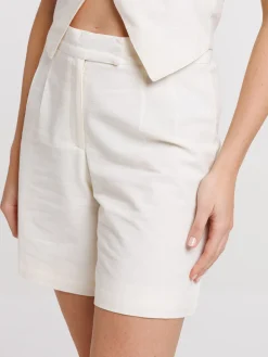 Bermuda cérémonie taille haute femme