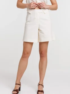 Bermuda cérémonie taille haute femme