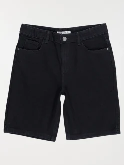 Bermuda en jean noir garçon (XXS-M)
