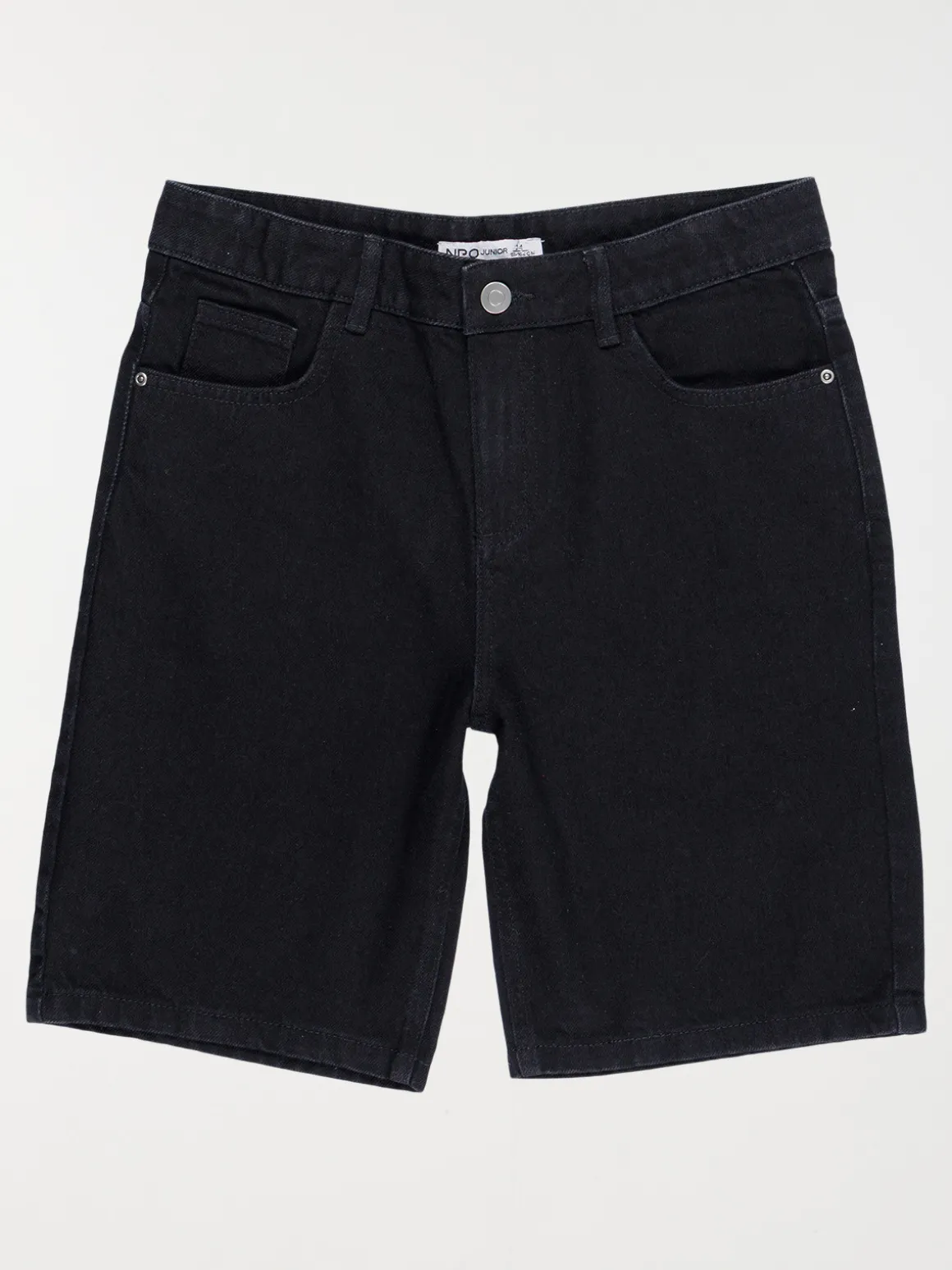 Bermuda en jean noir garçon (XXS-M)
