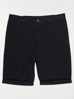 Bermuda grande taille homme marine