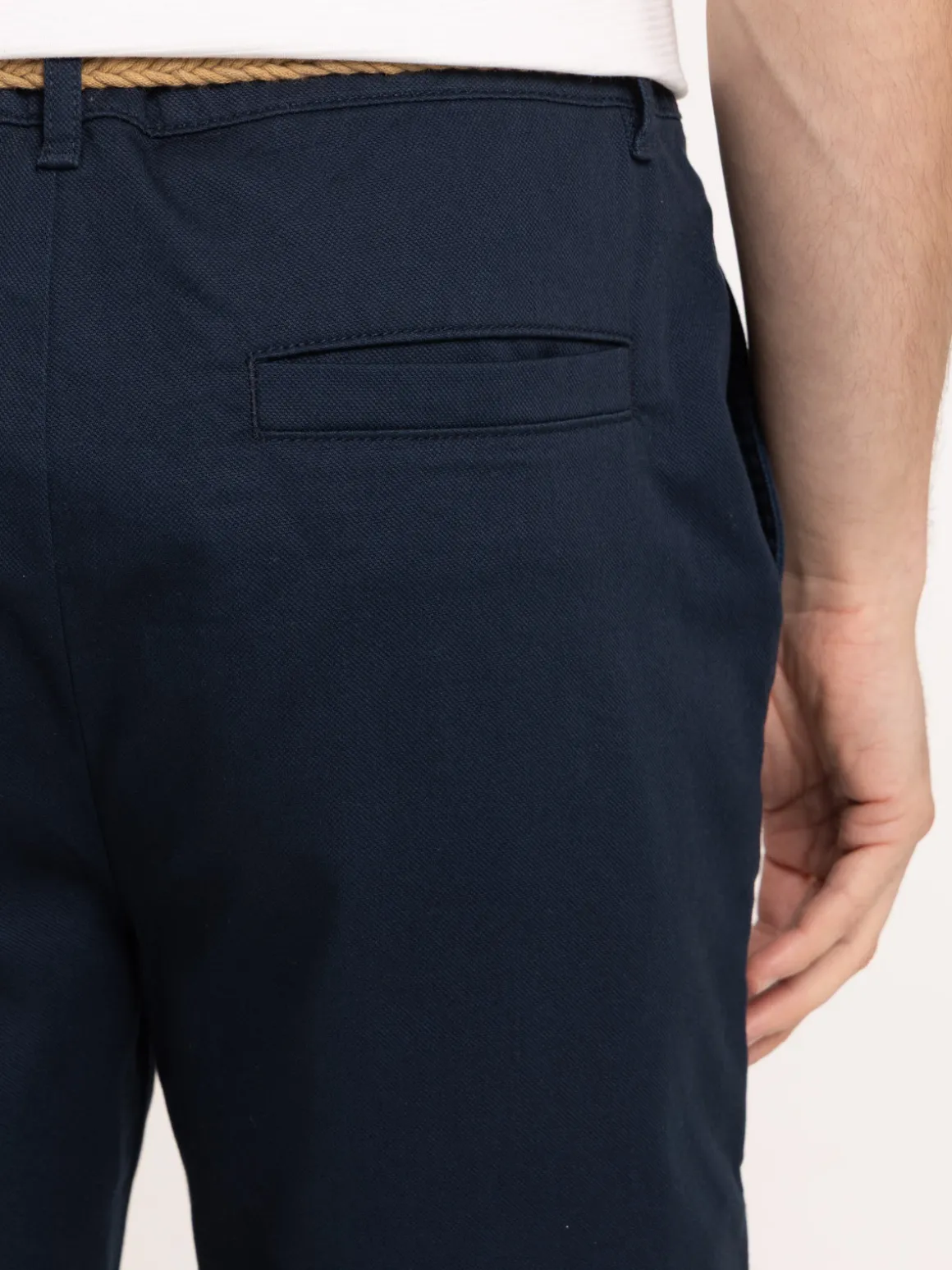 Bermuda horizon avec ceinture homme
