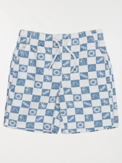 Bermuda imprimé damier garçon (3-12A)