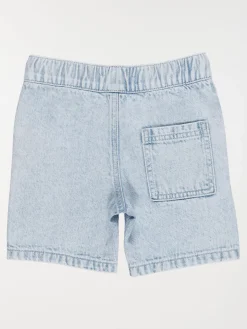 Bermuda jean élastiqué garçon (3-12A)