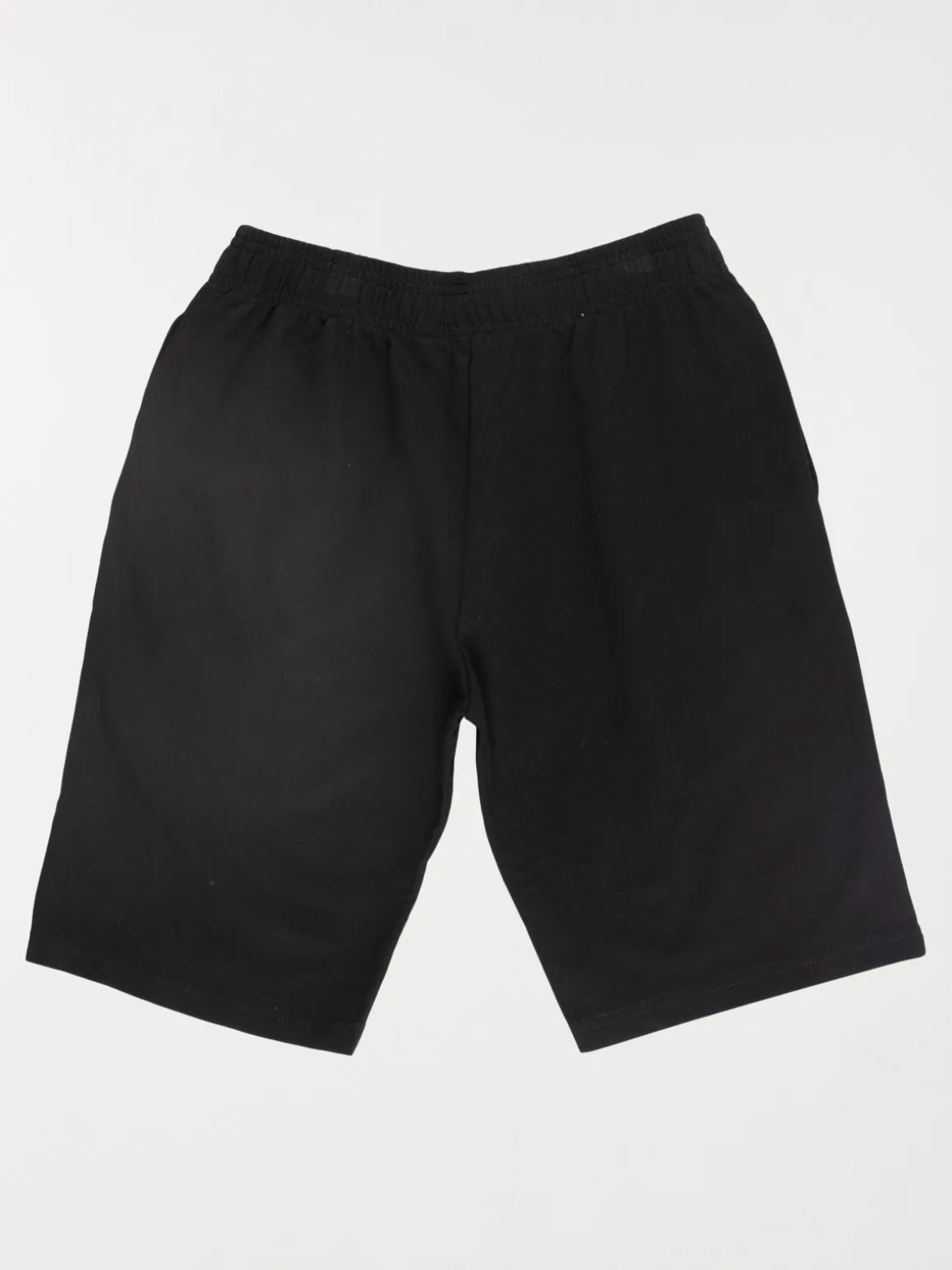 Bermuda molleton noir garçon (XXS-M)