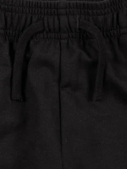 Bermuda molleton noir garçon (3-12A)