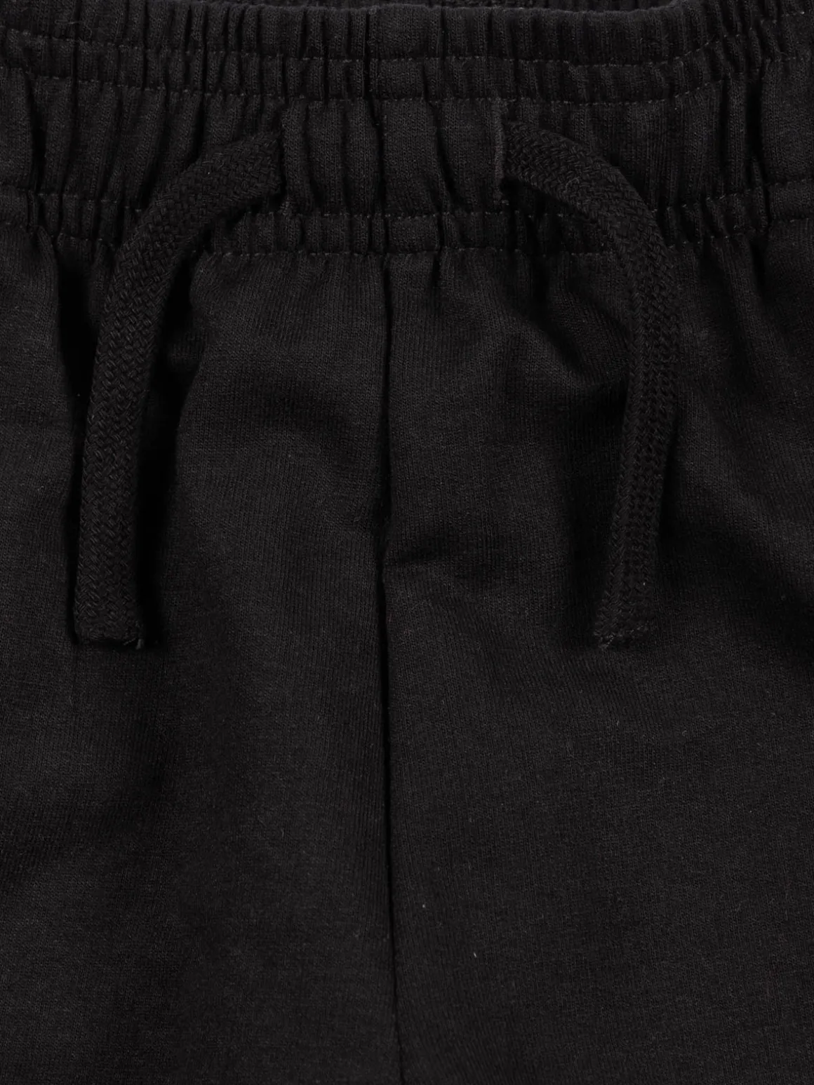 Bermuda molleton noir garçon (3-12A)