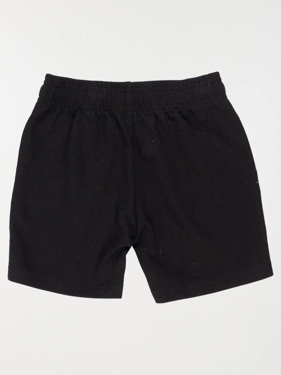 Bermuda molleton noir garçon (3-12A)
