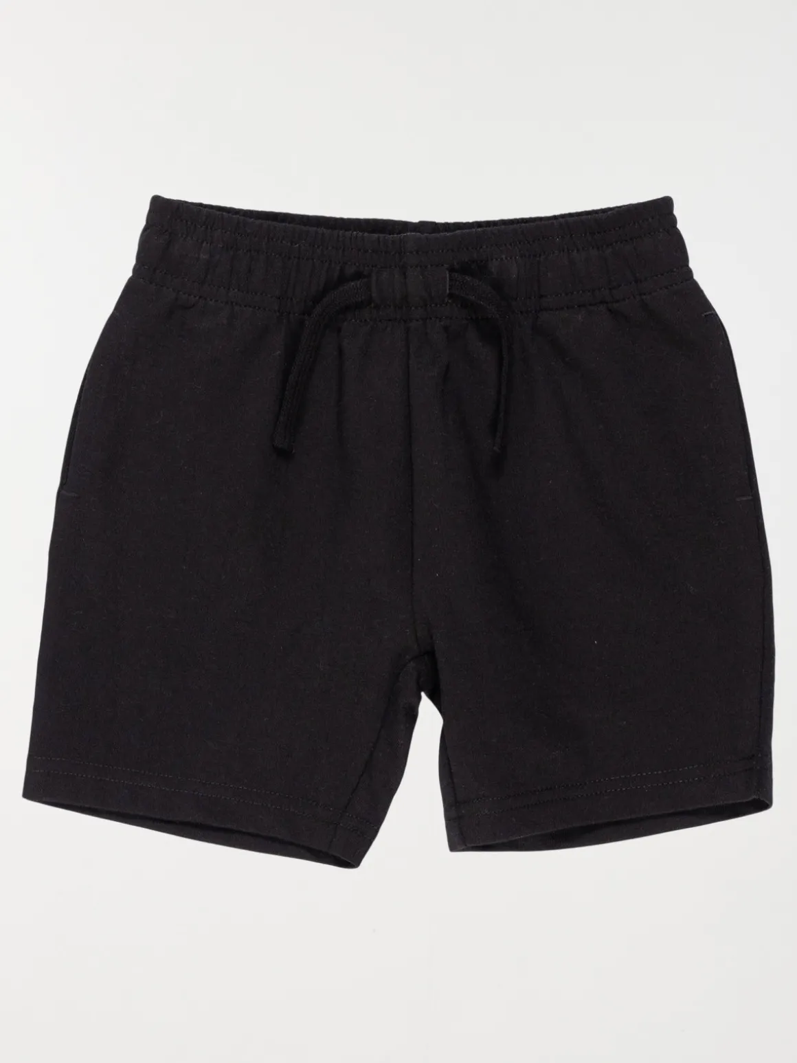 Bermuda molleton noir garçon (3-12A)