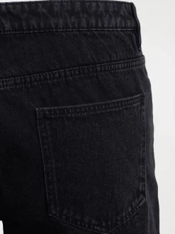 Bermuda noir grande taille homme