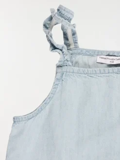 Blouse à bretelles fleurs fille (3-12A)