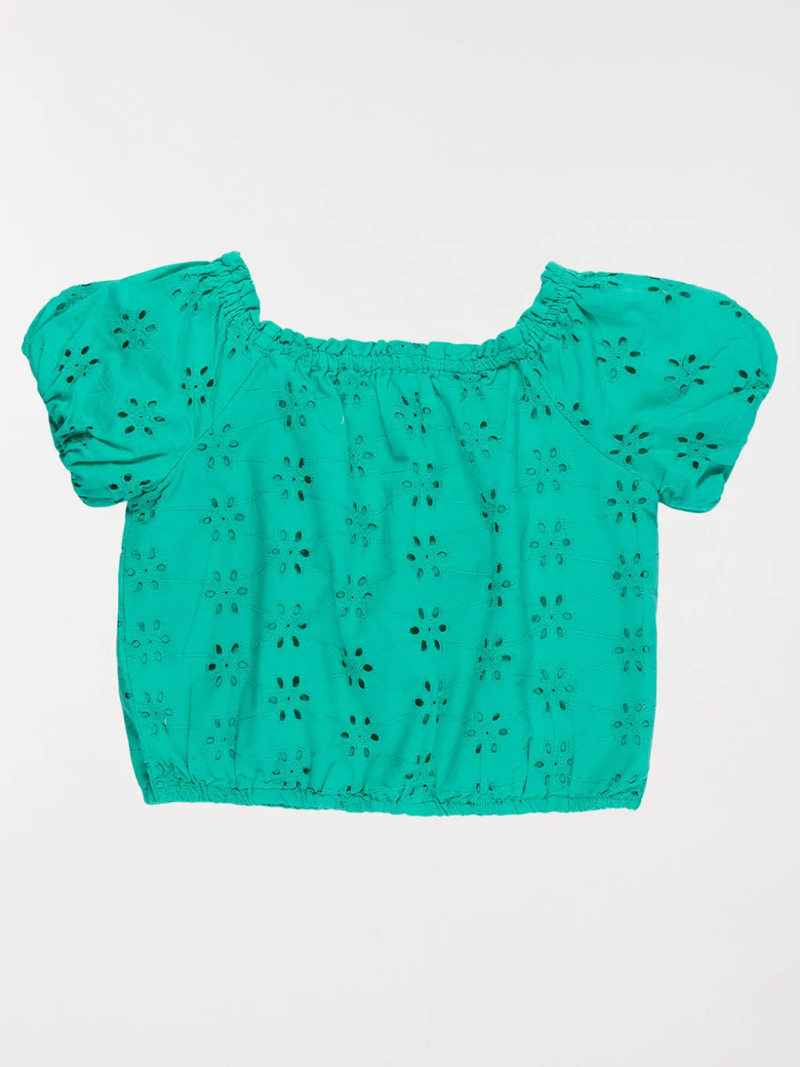 Blouse broderie anglaise fille (XXS-M)