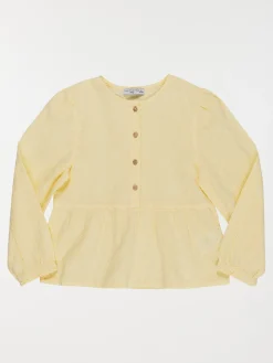 Blouse fleurie brodée fille (3-12A)