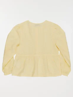 Blouse fleurie brodée fille (3-12A)