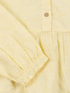 Blouse fleurie brodée fille (3-12A)