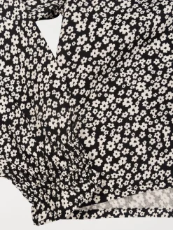 Blouse fleurie fille (XXS-M)