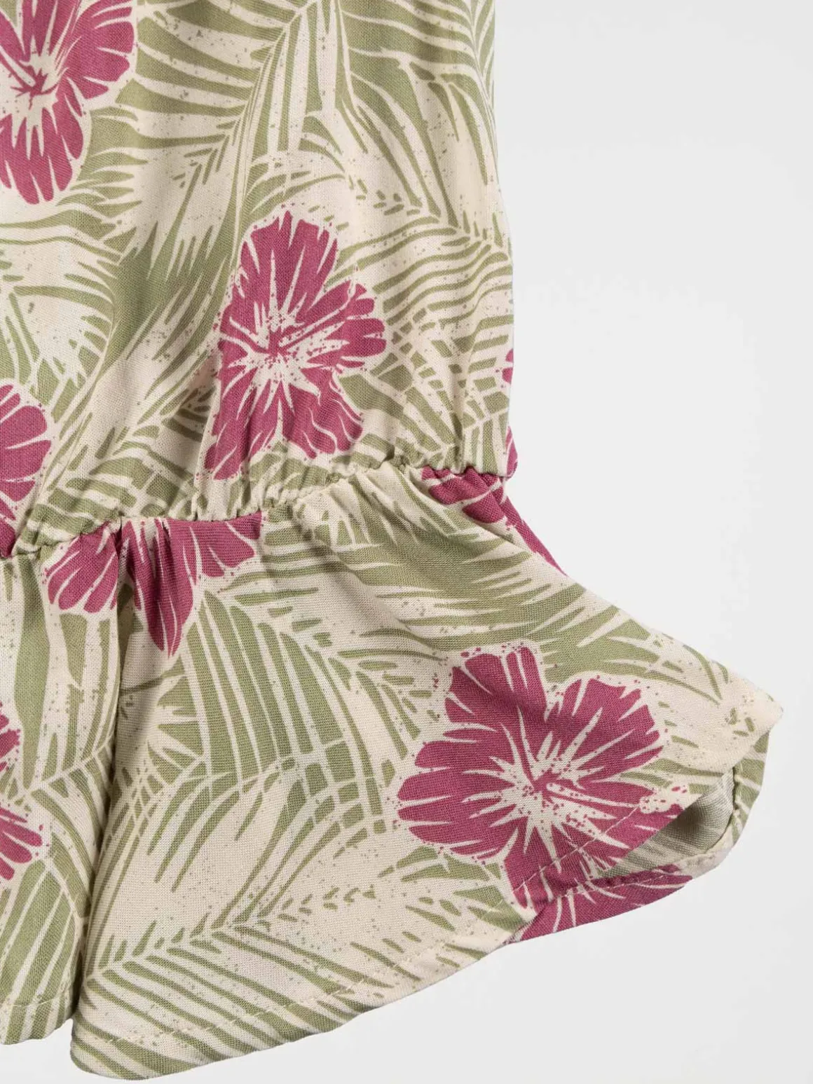 Blouse imprimée bretelles fille (XXS-M)
