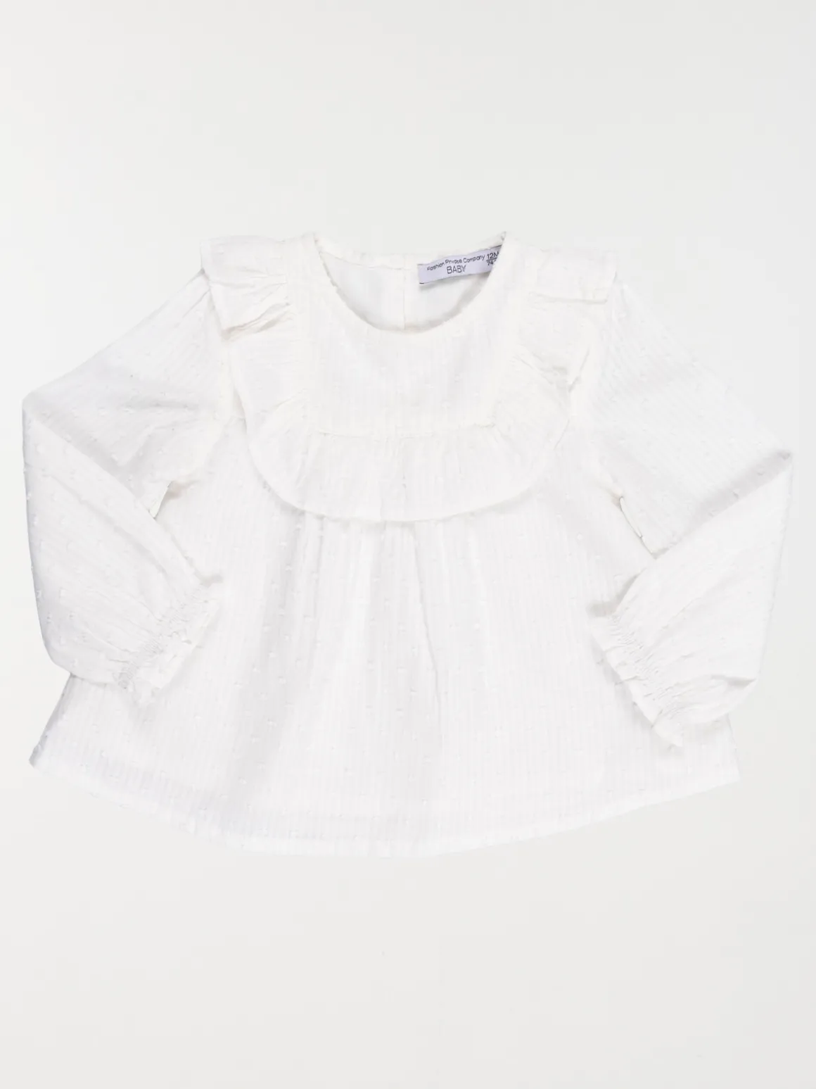 Blouse manches longues fille (3-36M)