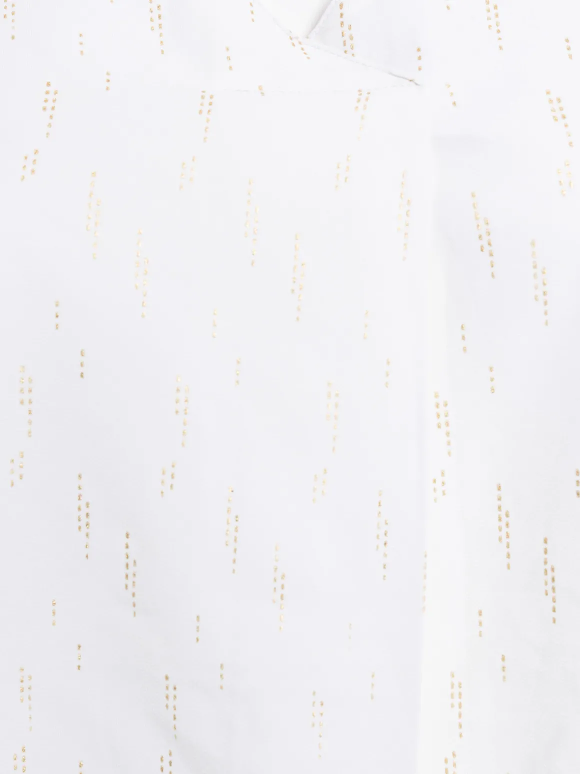 Blouse motif doré grande taille femme