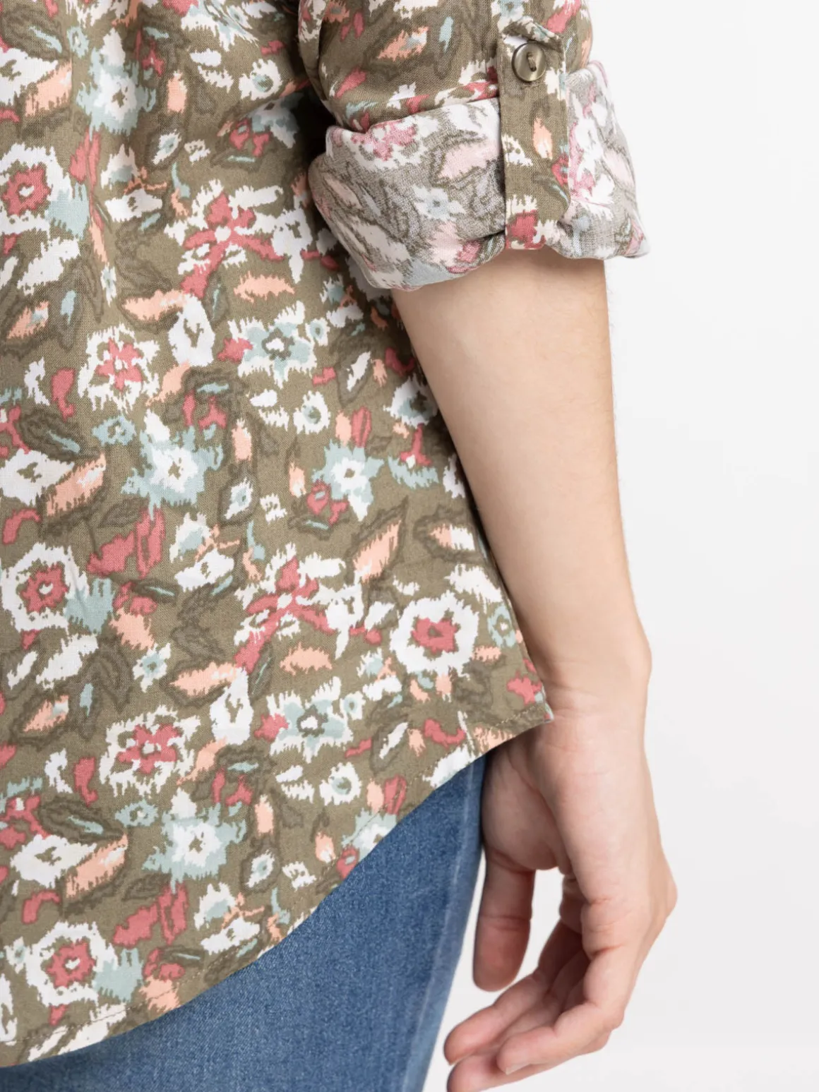 Blouse motif ethnique femme