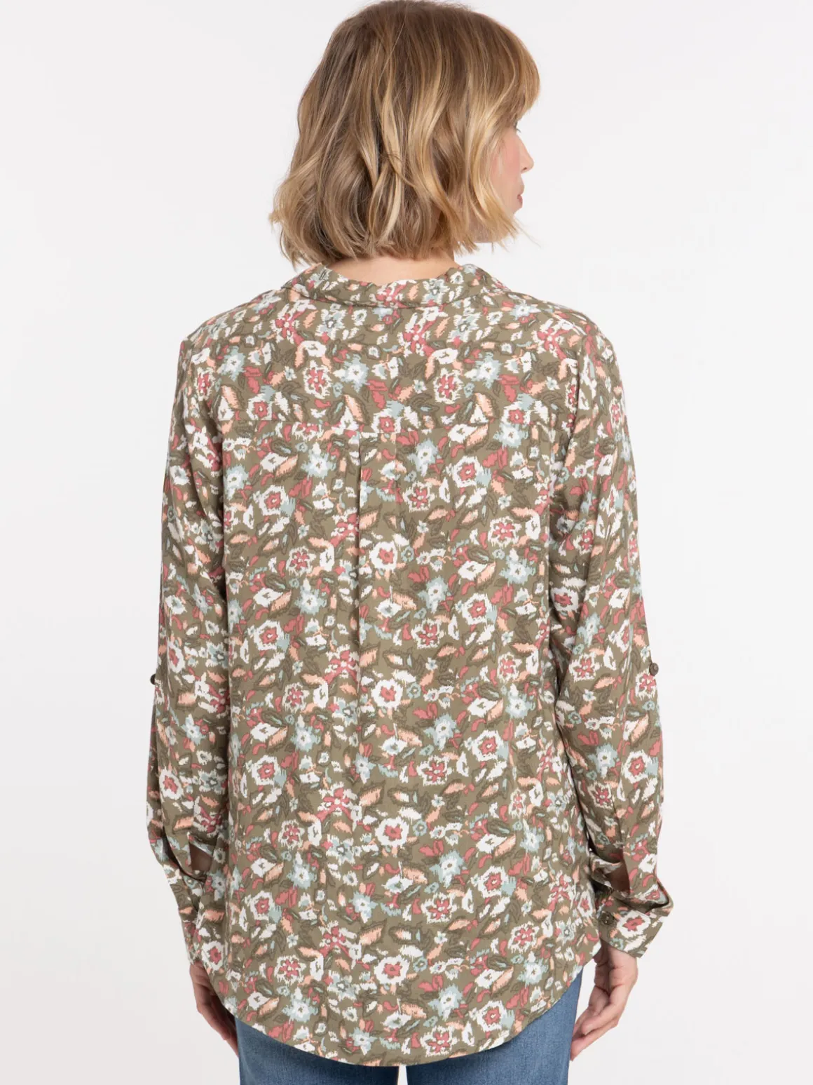 Blouse motif ethnique femme
