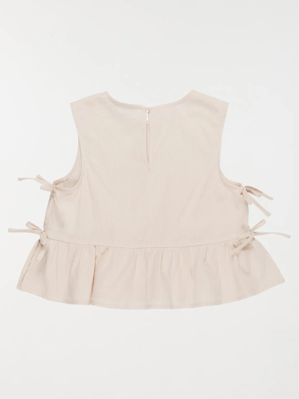 Blouse noeuds côtés fille (3-12A)