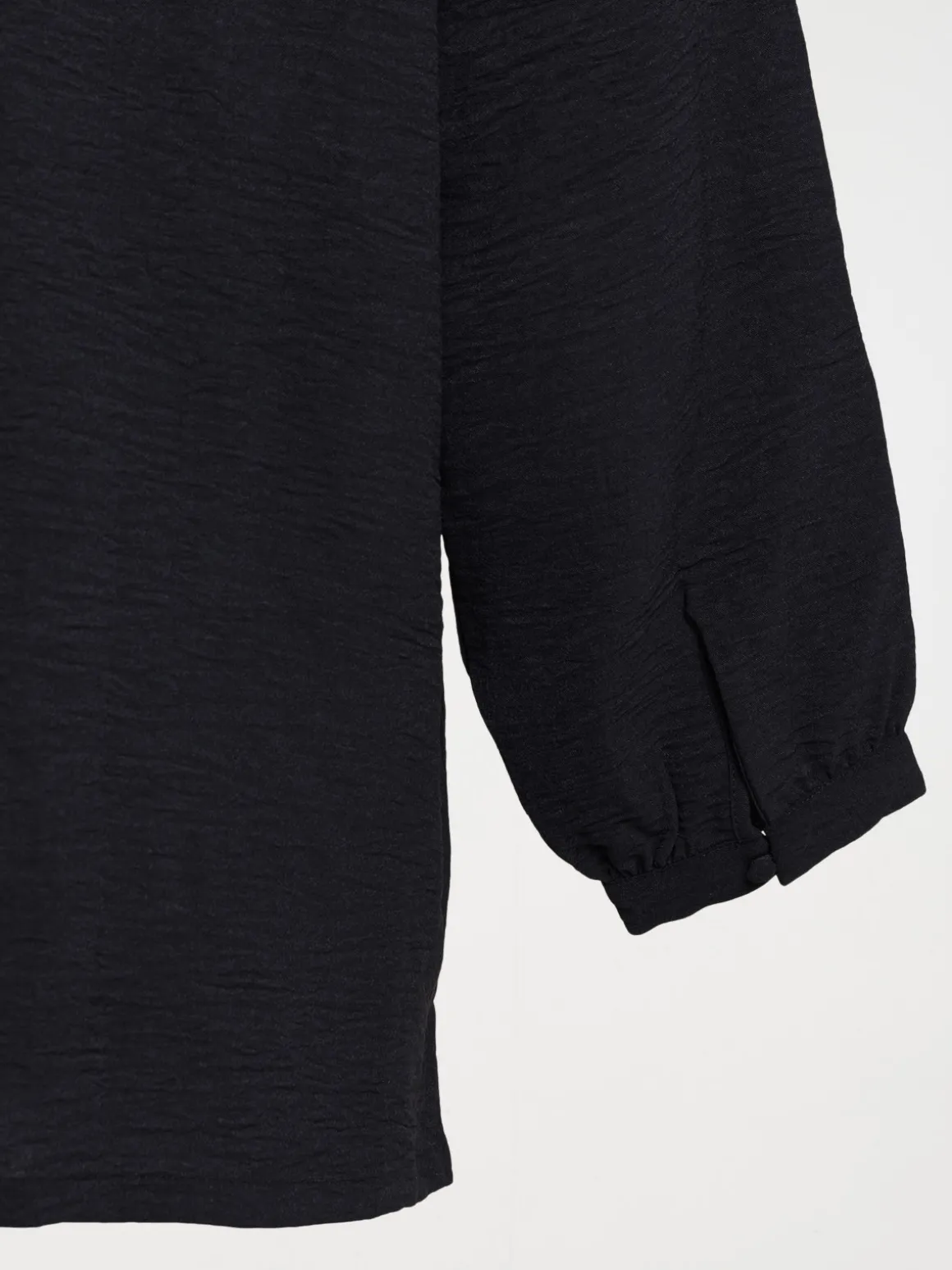 Blouse noire grande taille femme