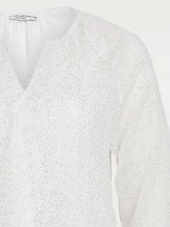 Blouse paillettes grande taille femme