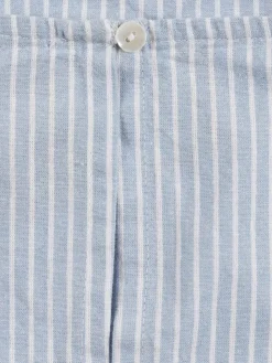 Blouse rayée à bretelles fille (XXS-M)