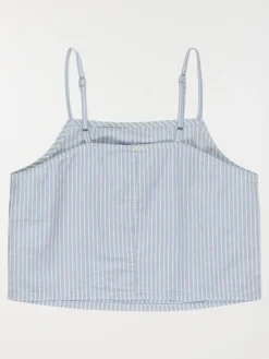 Blouse rayée à bretelles fille (XXS-M)