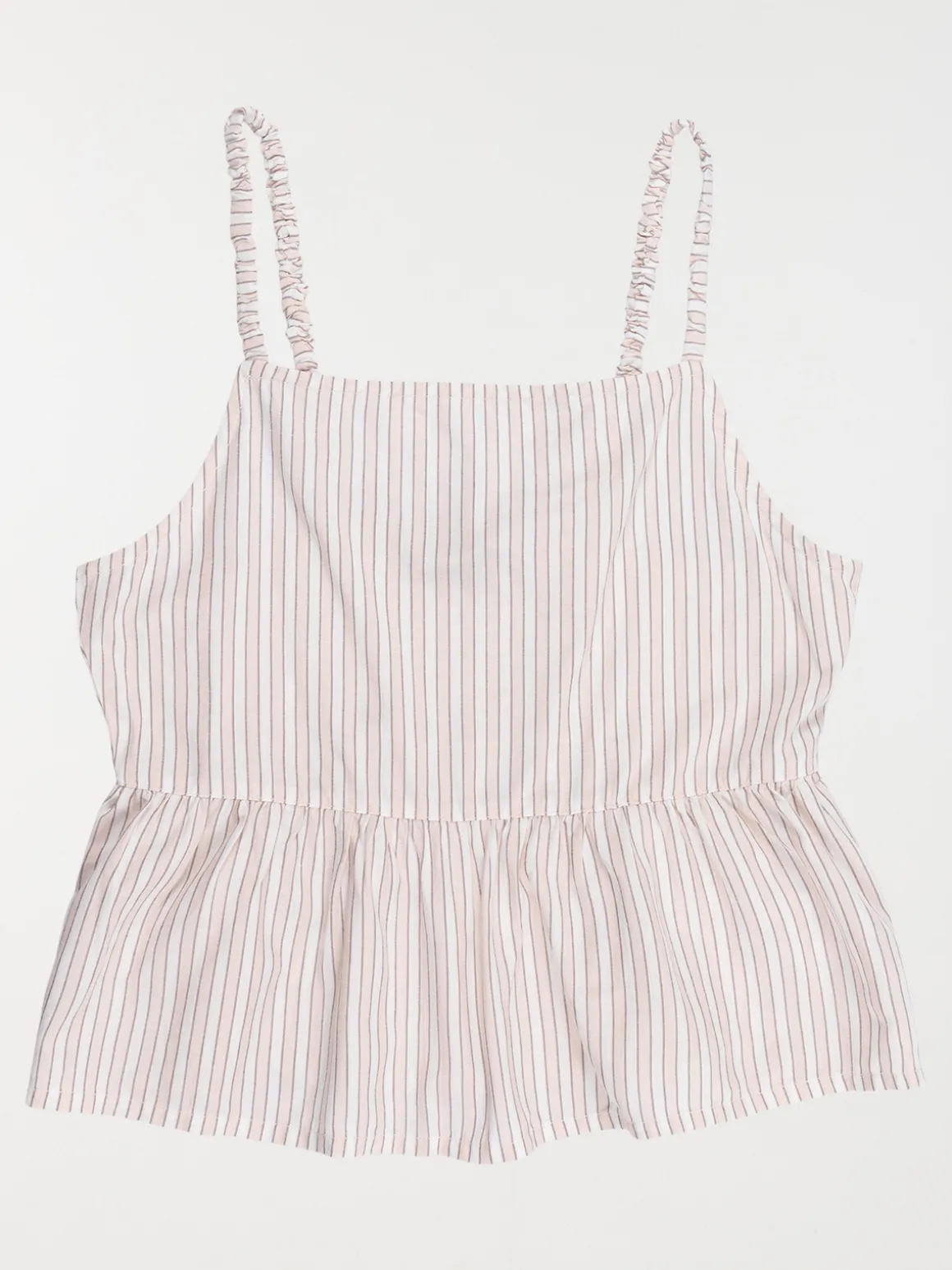 Blouse rayée bretelles fille (XXS-M)