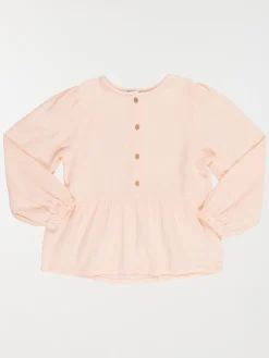 Blouse rose baroque fille (3-12A)