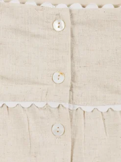 Blouse sans manches noeud fille (3-12A)