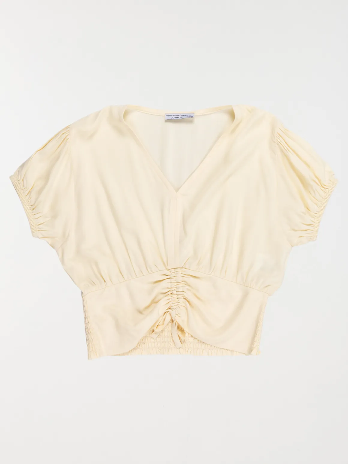 Blouse vanille fille (XXS-M)