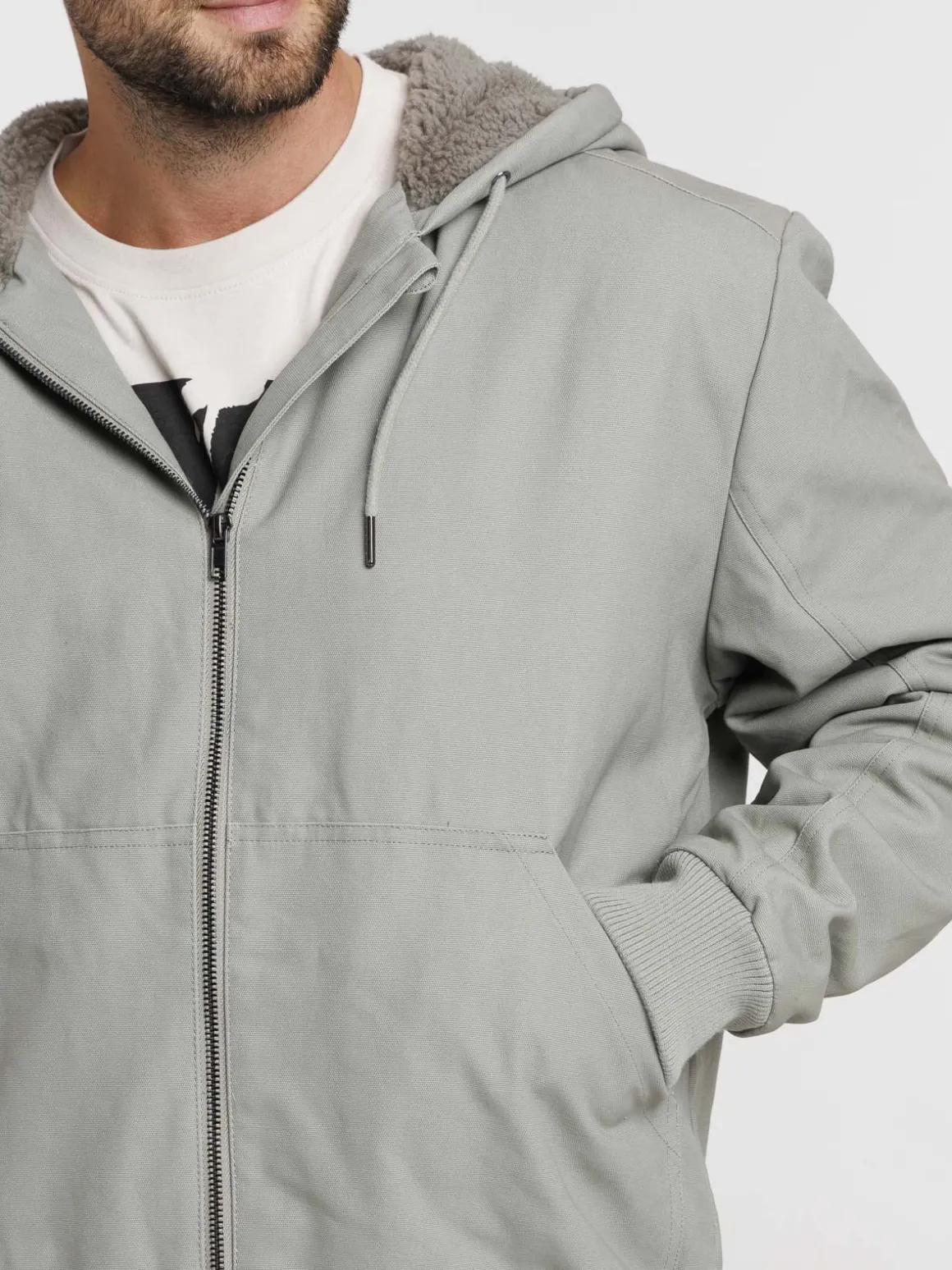 Blouson à capuche homme