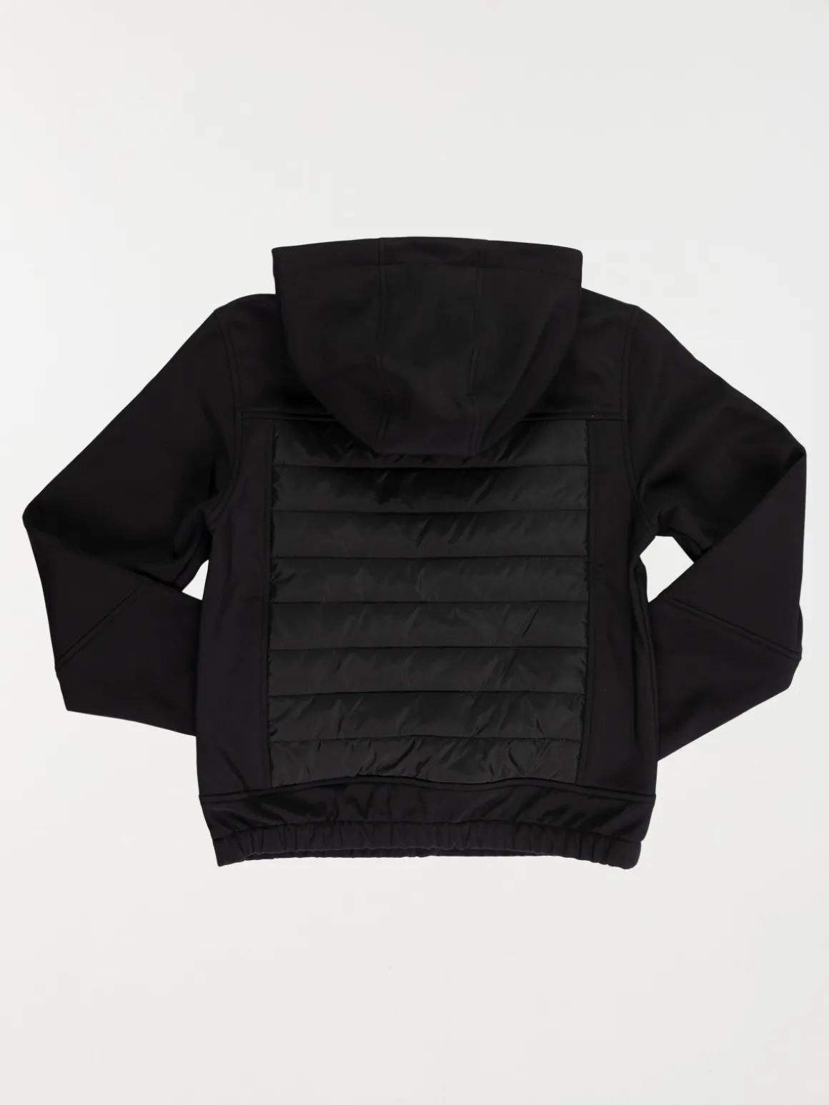 Blouson à capuche noir garçon (XXS-M)