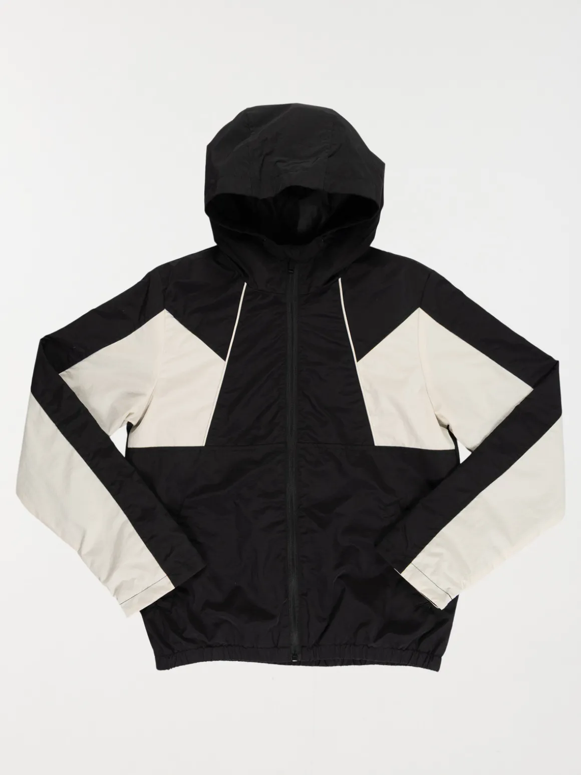 Blouson bicolore capuche garçon (XXS-M)