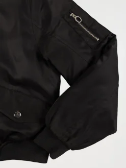Blouson bombers noir fille (XXS-M)