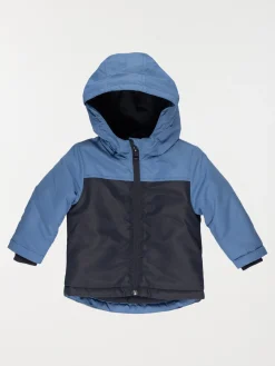 Blouson capuche garçon bicolore (3-24M)