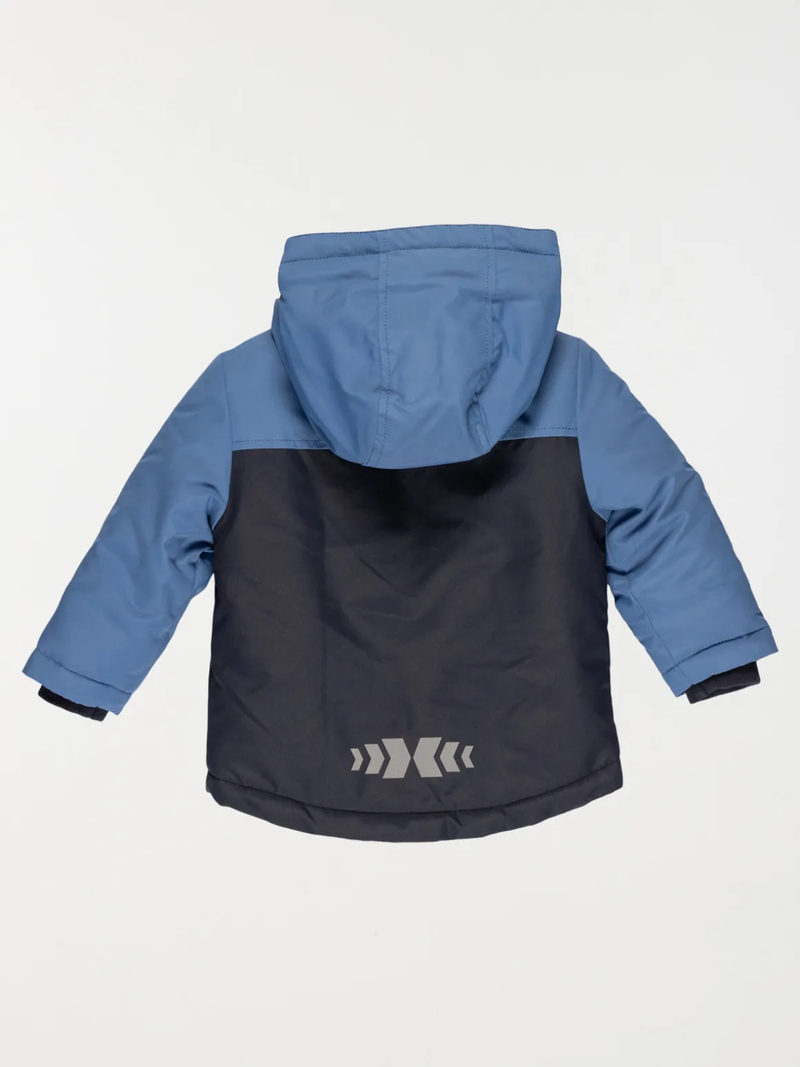 Blouson capuche garçon bicolore (3-24M)