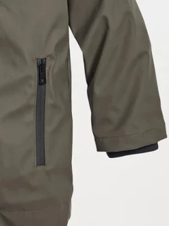 Blouson capuche garçon kaki (3-12A)