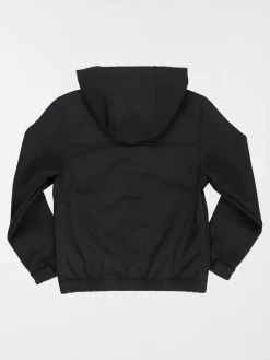 Blouson capuche garçon noir (3-12A)