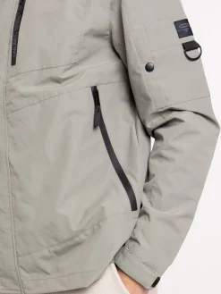 Blouson capuche multipoches homme