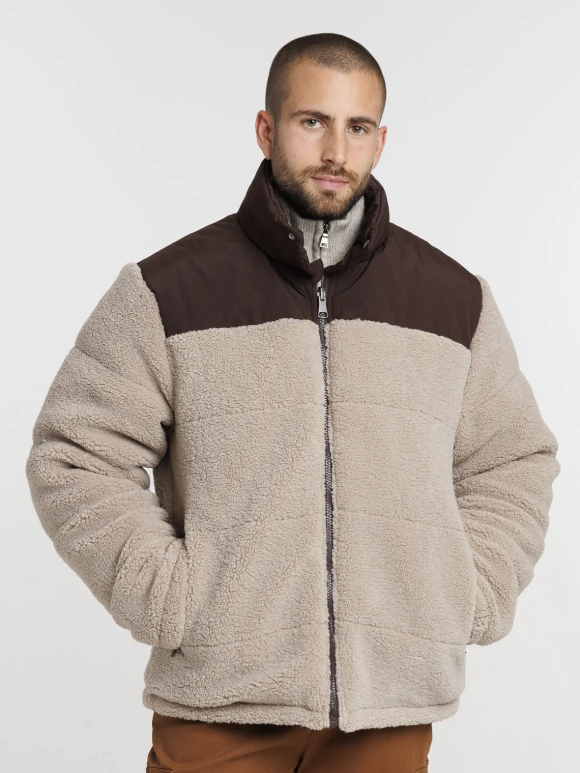 Blouson réversible homme