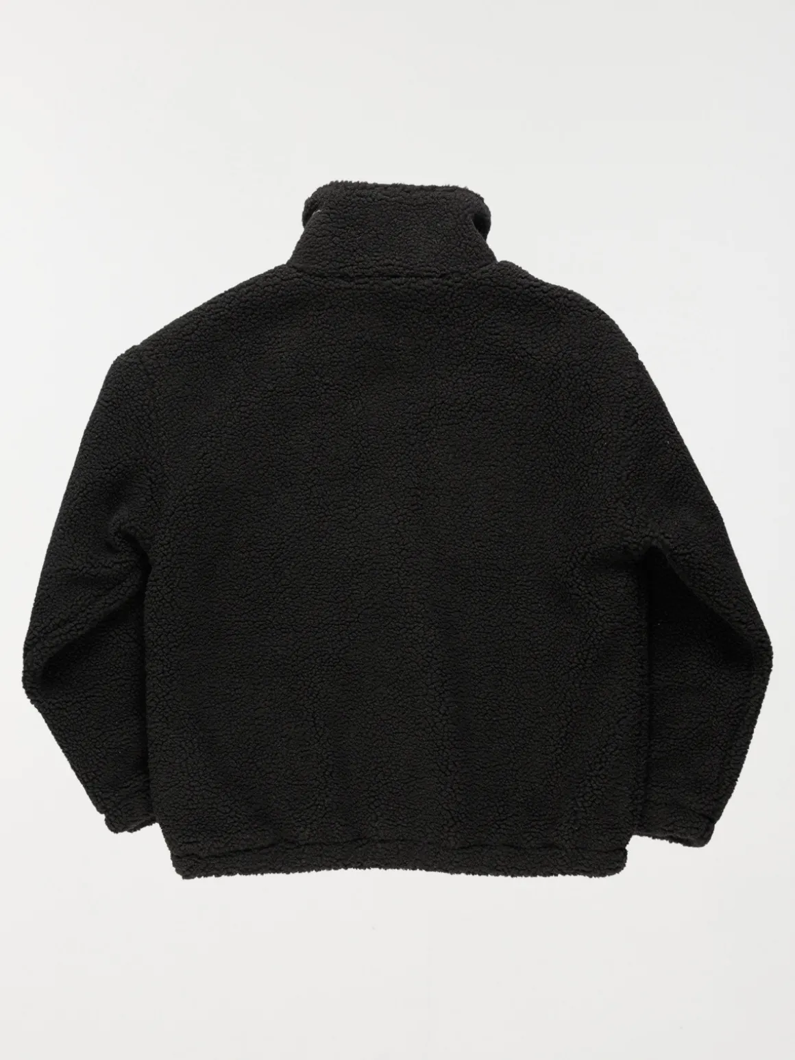 Blouson sherpa noir garçon (XXS-M)